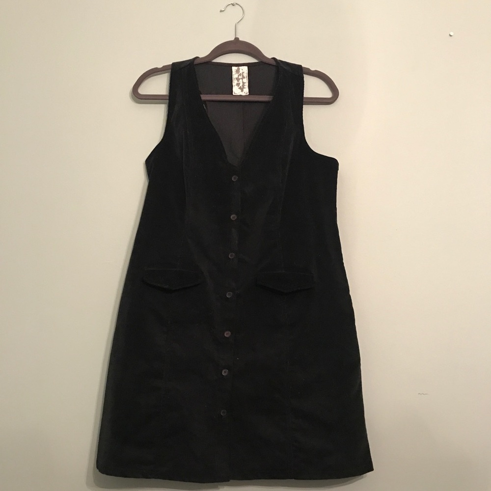 Corduroy Mini-Dress